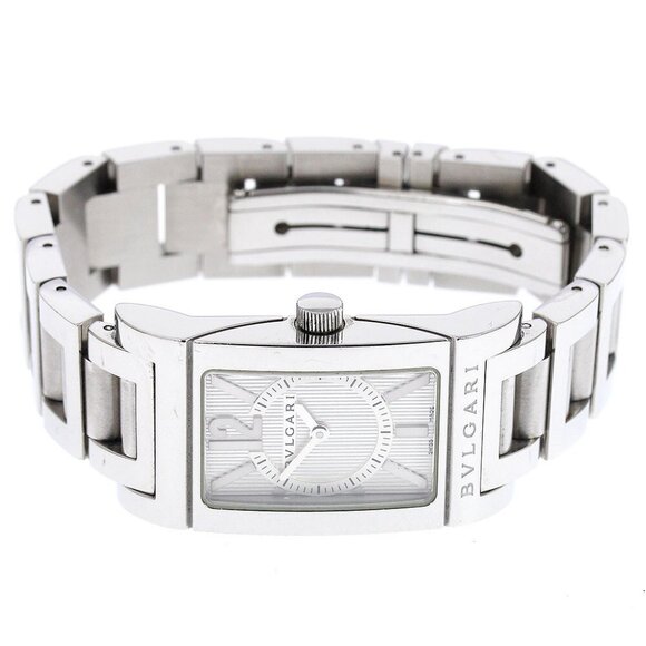 BVLGARI Rettangolo RT39S Silver Dial Quartz Ladies Watch_885251 - Picture 2 of 6